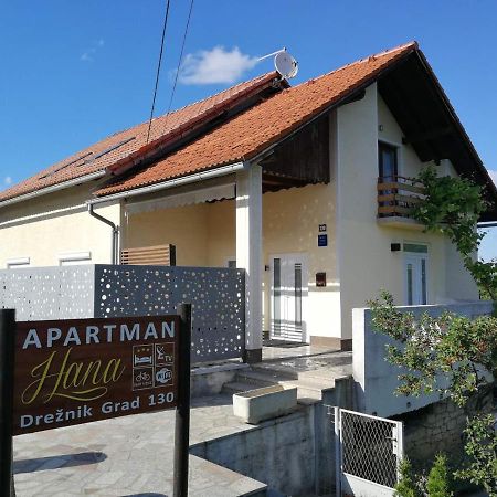 Studio Apartman Hana Apartment Dreznik Grad Exterior photo